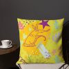 Year of the Rat fun and bright throw pillow TMSC