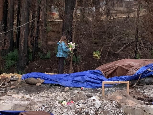 Ann Black Family's Ceremony to honor the loss of their home